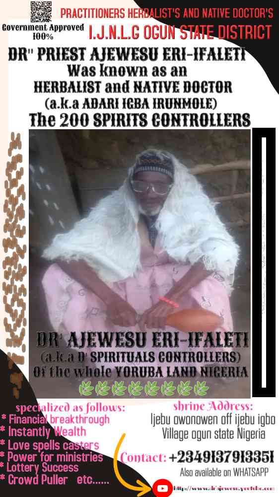 The real and trustworthy powerful spiritual herbalist in Nigeria +2349137913351 picture